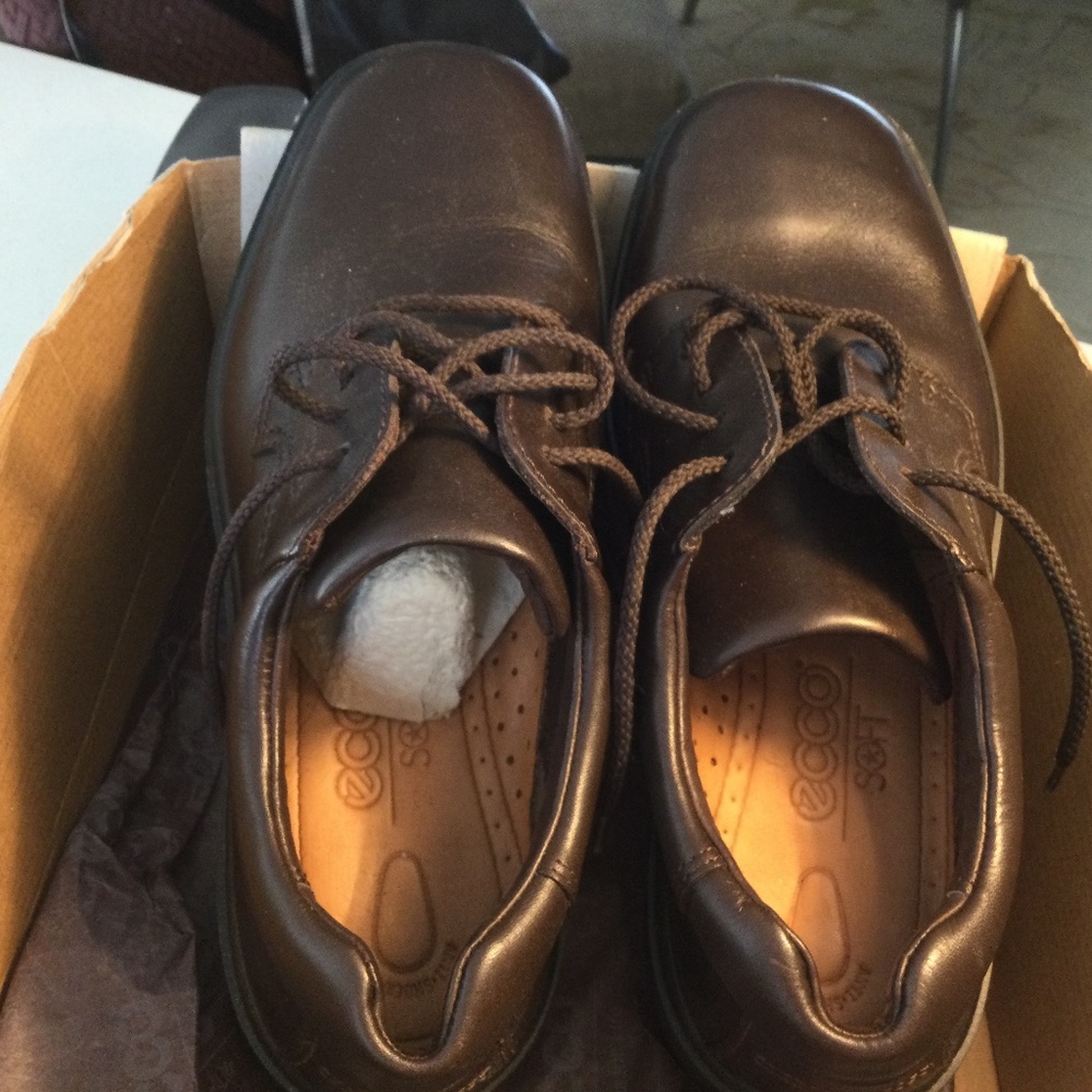 Brand New Mens ECCO Soft Shoe